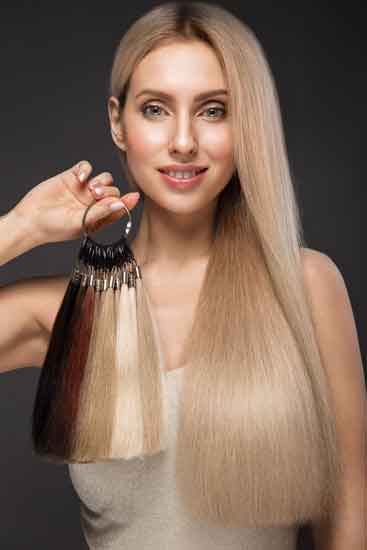 permanent type of hair extension