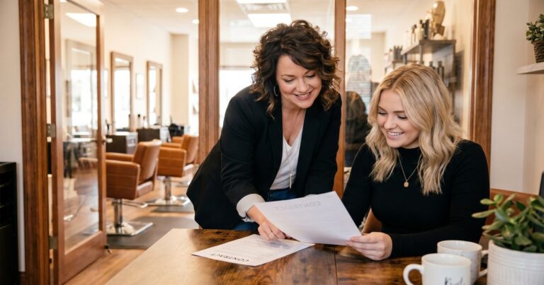 Salon booth rental contract what to include