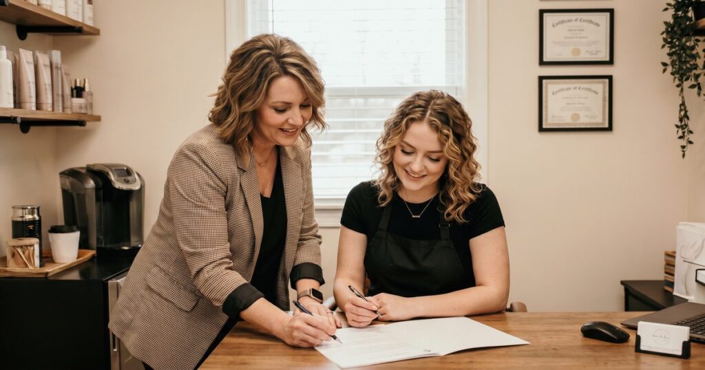 Salon non compete agreement hairstylist