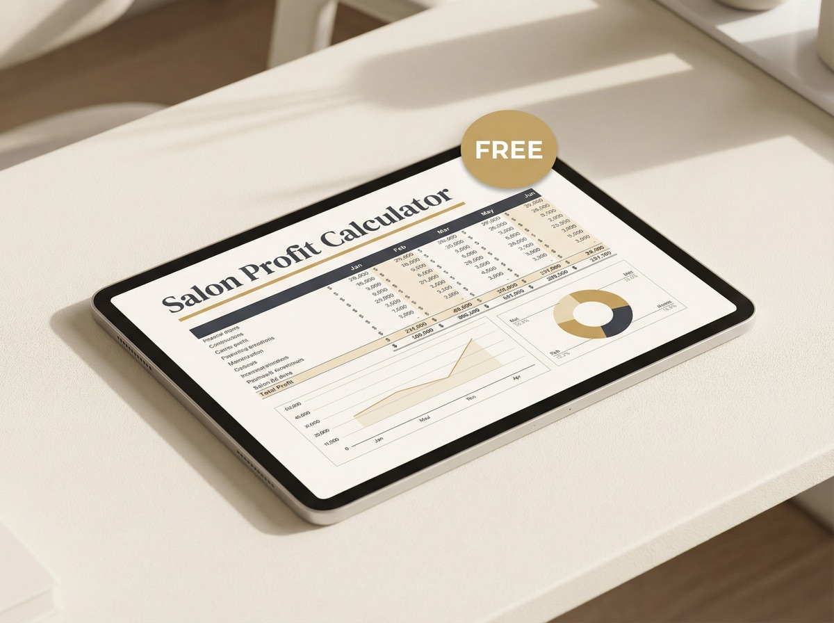 Free Salon Profit Calculator - find hidden revenue in your chair